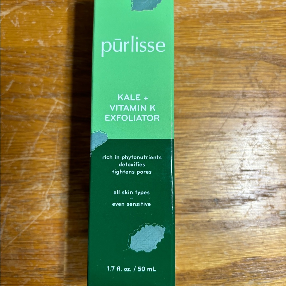 Exfoliator Purlisse Kale + Vitamin K  - Full Size 1.7oz/50ml New Sealed